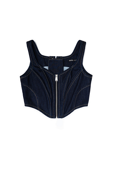 Джинсовый корсет