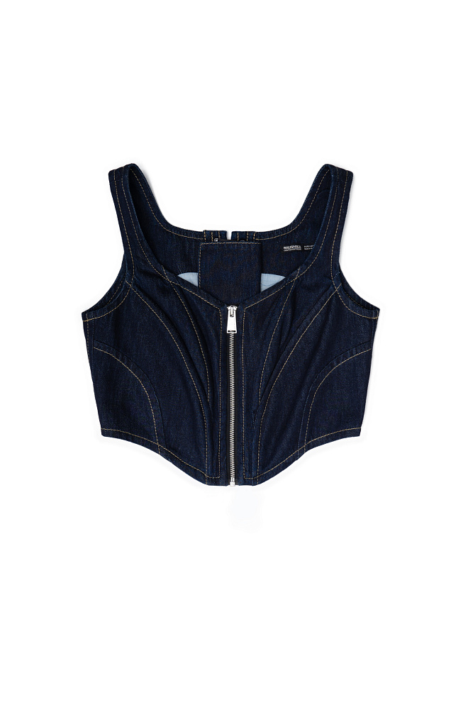 Джинсовый корсет