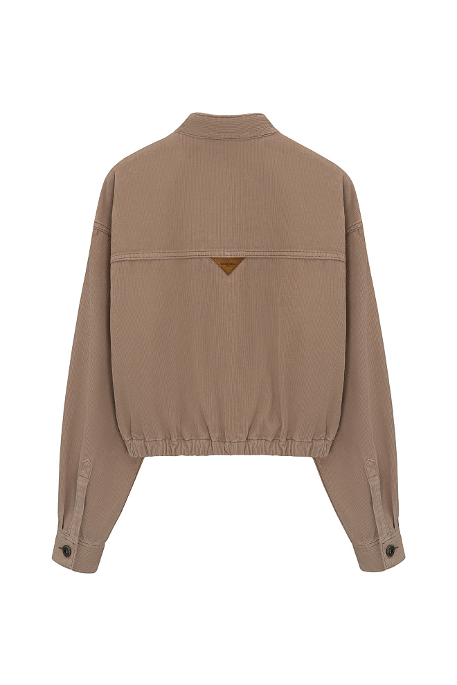 Вельветовый бомбер