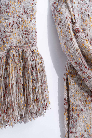 Шарф с шерстью альпака