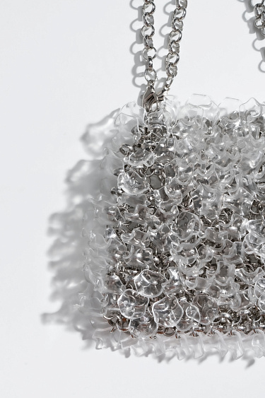 Сумочка-кольчуга с двумя ремешками