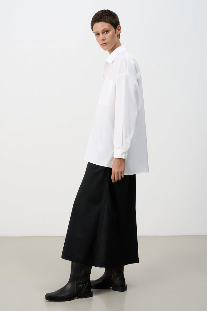 Рубашка с супатной застежкой