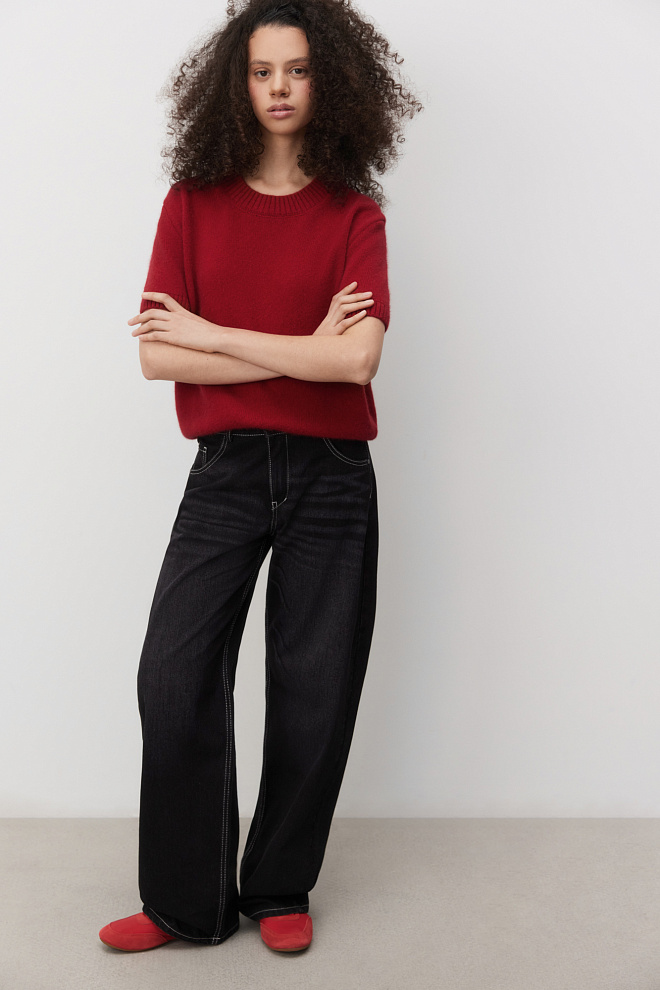 Классические джинсы из 100% хлопка