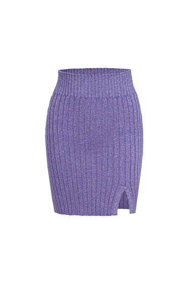 Юбка мини с люрексом