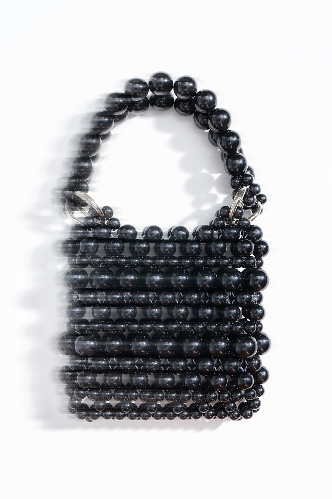 Сумочка из круглых бусин
