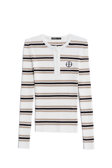 Лонгслив из вискозы