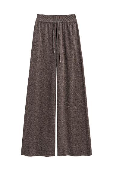 Брюки палаццо из шерсти
