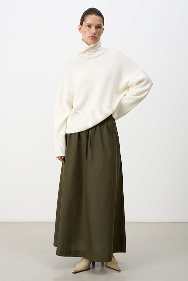 Юбка макси из 100% хлопка