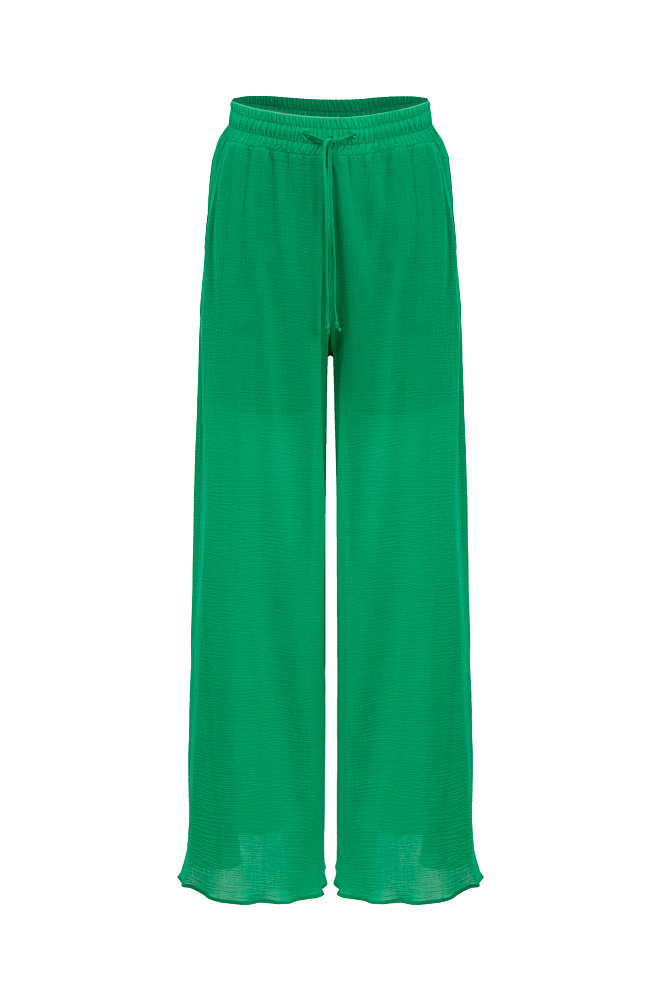 Широкие брюки на кулиске