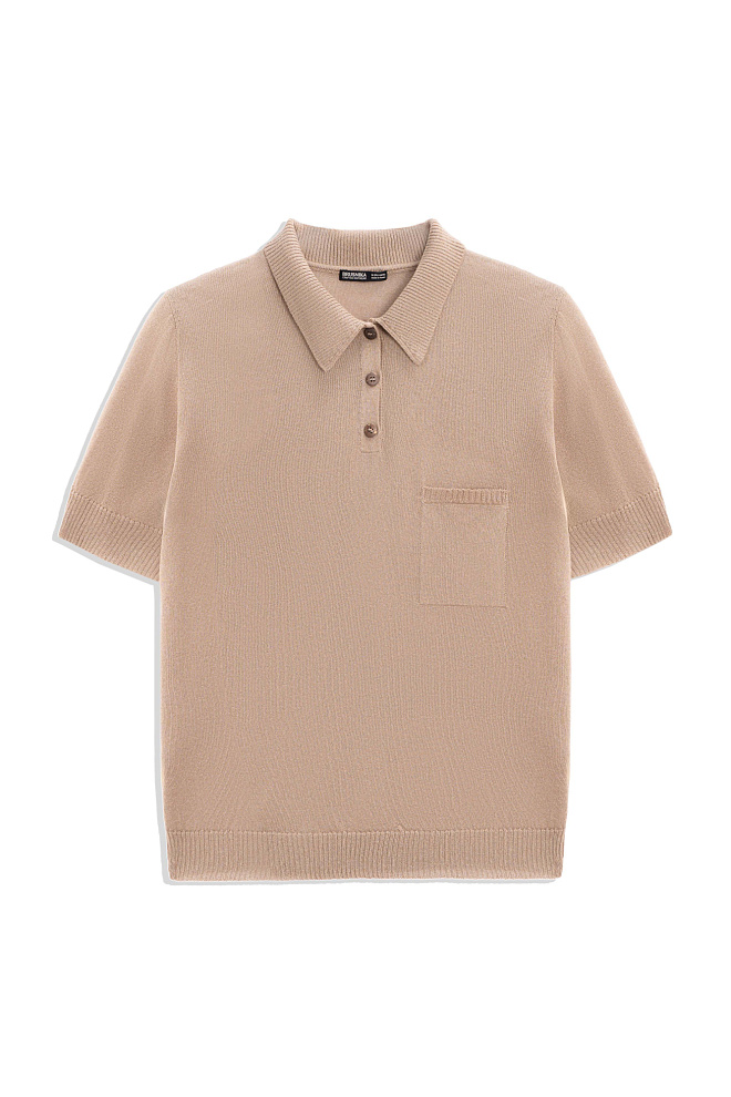 Футболка с накладным карманом