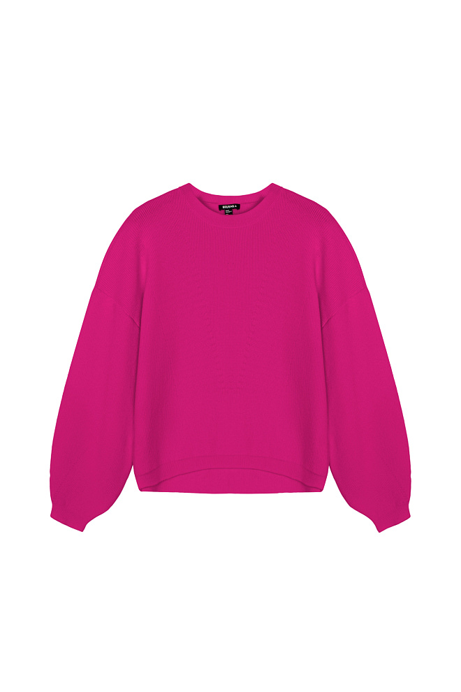 Объемный хлопковый джемпер