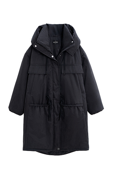 Длинная куртка с кулиской