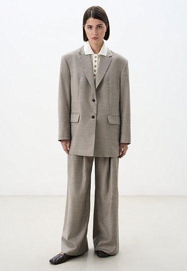 Жакет из фланели 