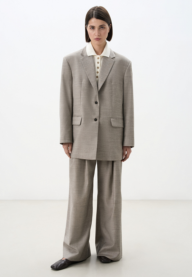 Жакет из фланели 