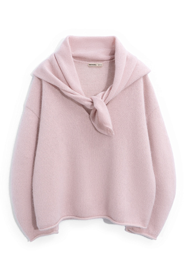 Джемпер из пуха лисы