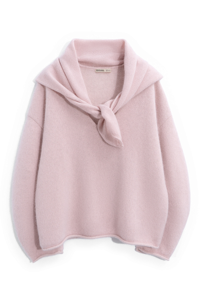 Джемпер из пуха лисы