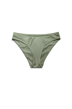 зеленый Классические плавки-слипы.