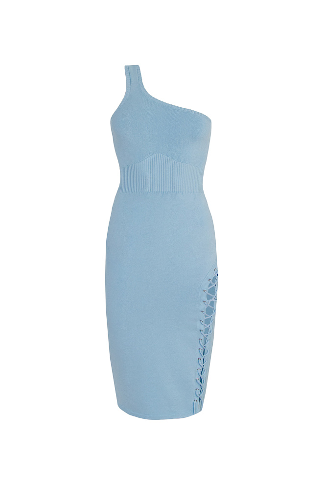 Платье на одно плечо 