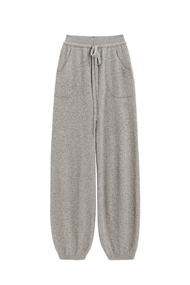 Брюки из шерсти яка и мериноса экстрафайн