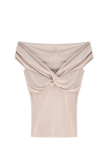 Топ с открытой линией плеч 