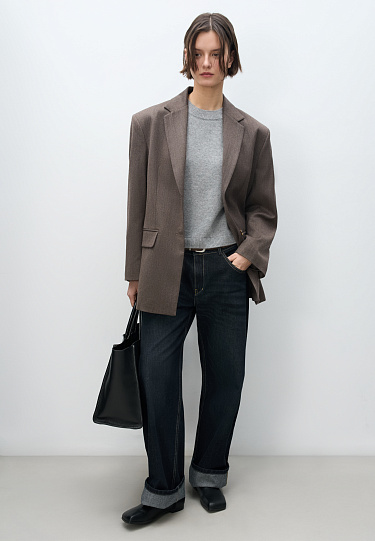 Футболка из 100% кашемира