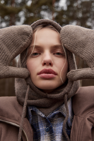 Рубашка в клетку из 100% хлопка