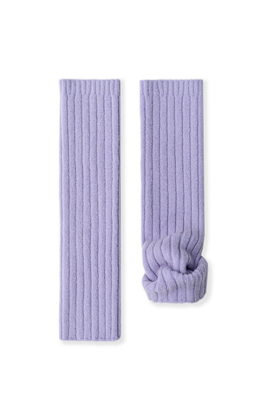 Трикотажные гетры из шерсти и мохера