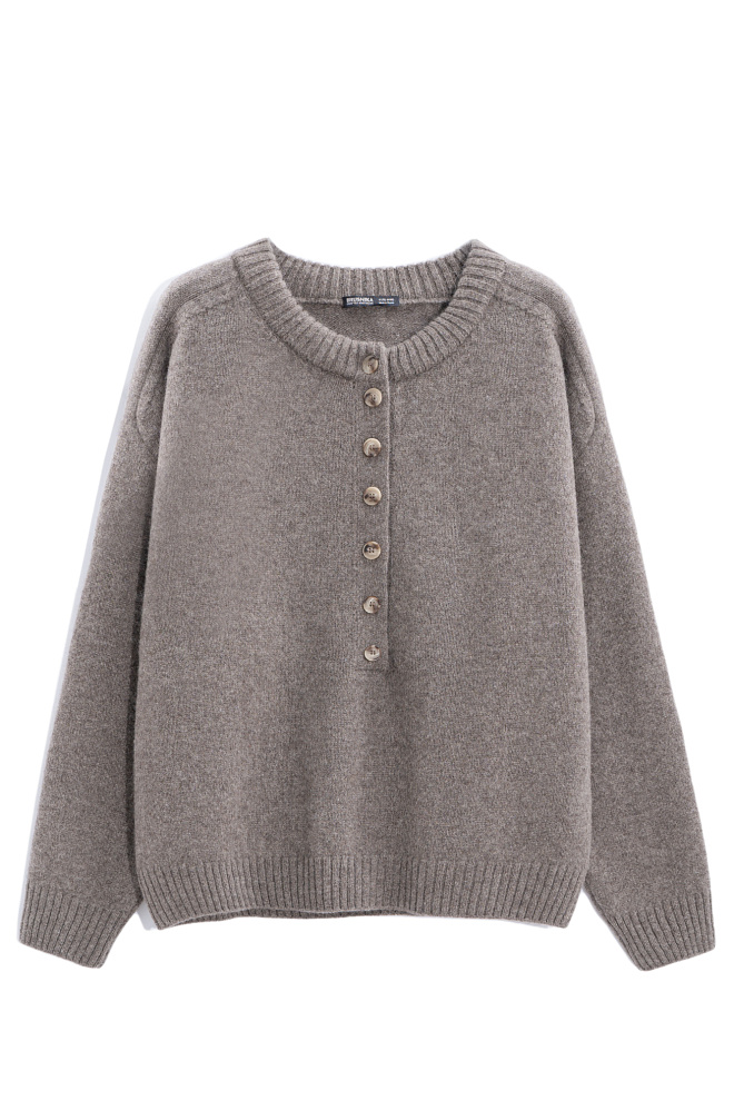 Джемпер из шерсти яка