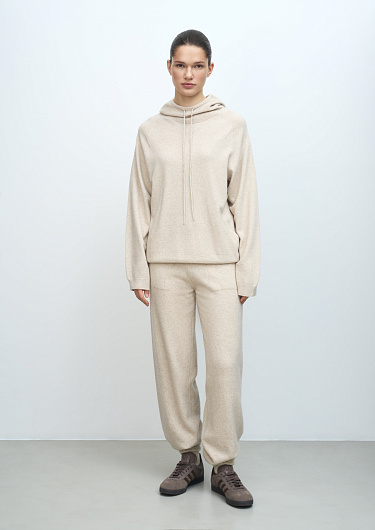 Трикотажные брюки на кулиске