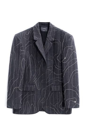 Жакет со стразами