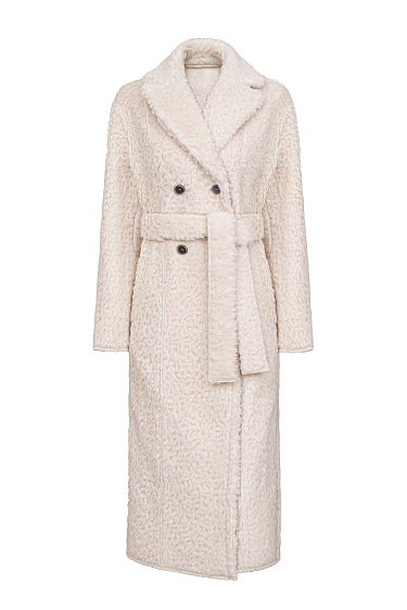 Двустороннее пальто из шерсти