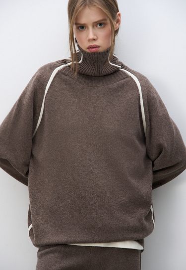 Джемпер из смесовой шерсти