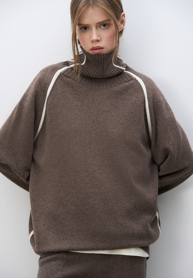 Джемпер из смесовой шерсти