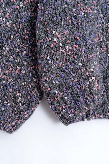 Буклированный джемпер из шерсти альпака