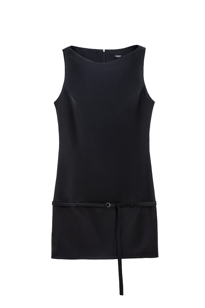 Платье-футляр длины мини