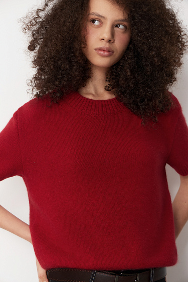 Футболка из пуха лисы