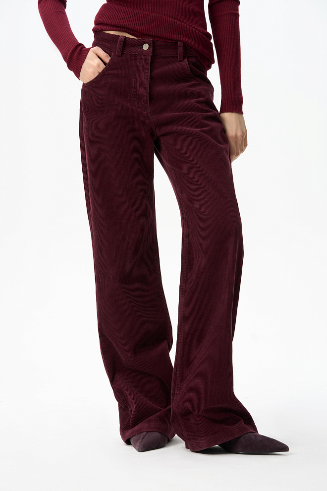 Вельветовые брюки