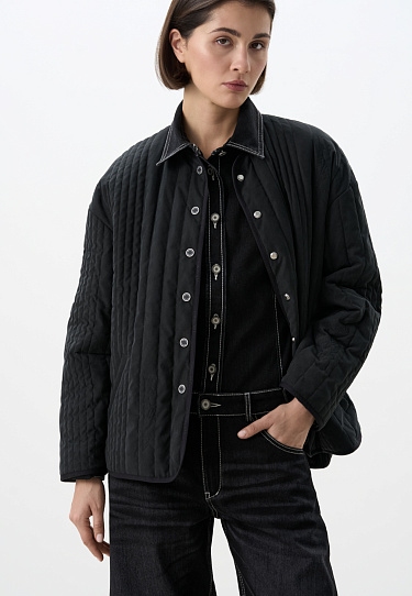 Стеганая куртка из нейлона