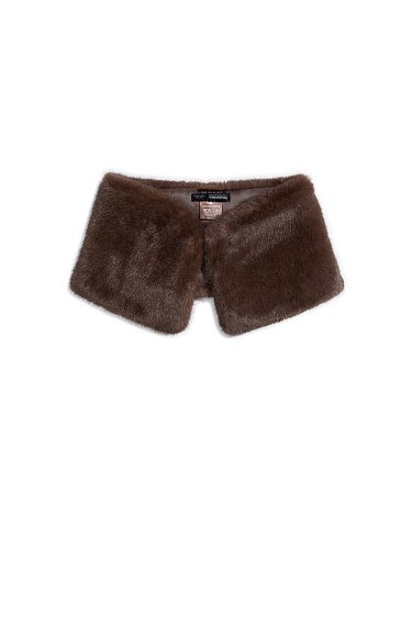 Воротник-манишка из экомеха