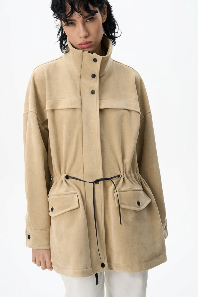 Парка из замши