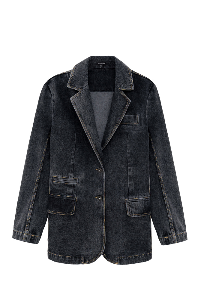 Джинсовый жакет из 100% хлопка