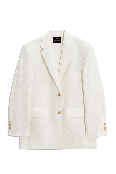 Одноботный жакет из вискозы 