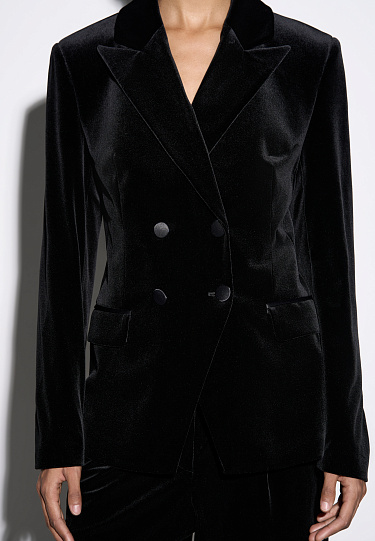 Бархатный жакет