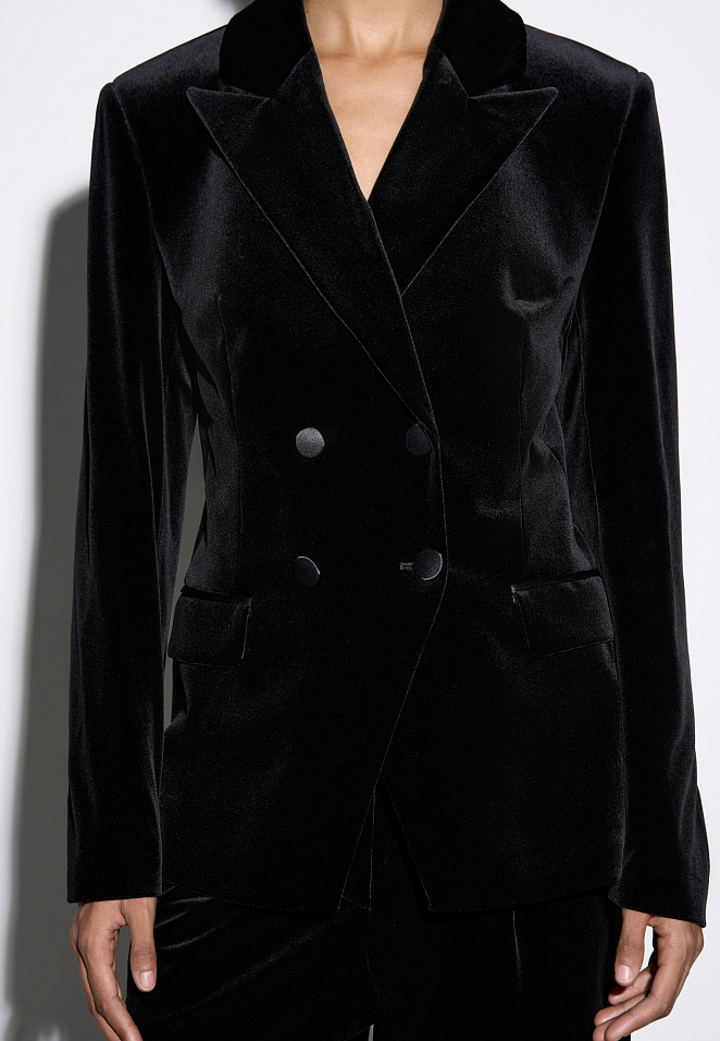 Бархатный жакет