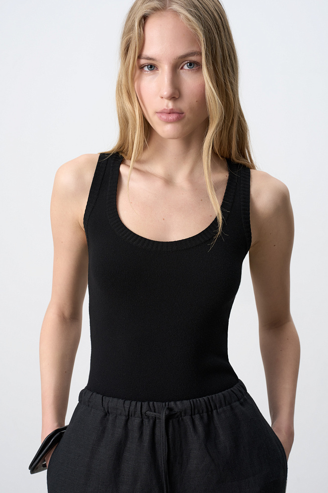 Трикотажная майка