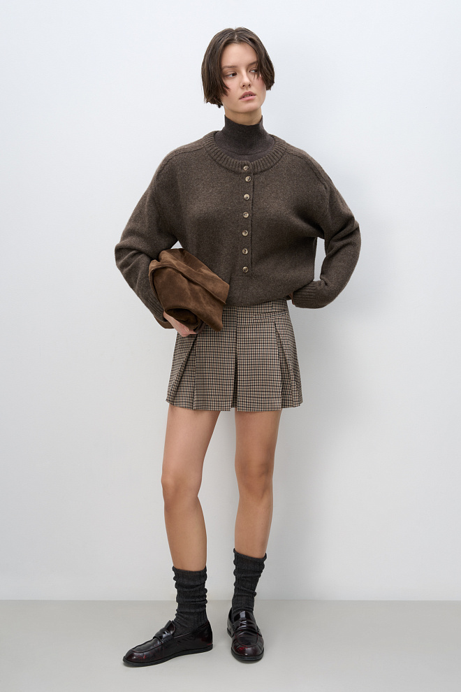 Джемпер из шерсти яка