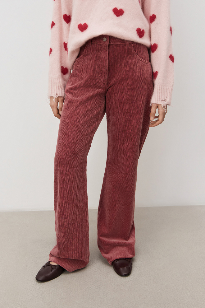 Вельветовые брюки