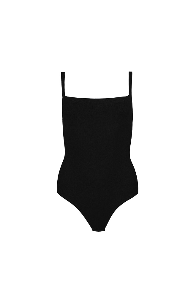 Приталенное боди из вискозы