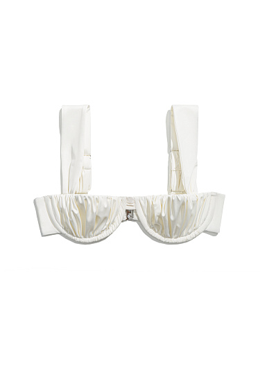 Лиф с широкими лентами 