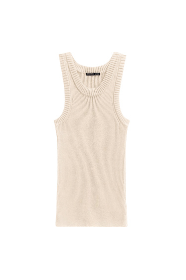 Трикотажный топ из хлопка